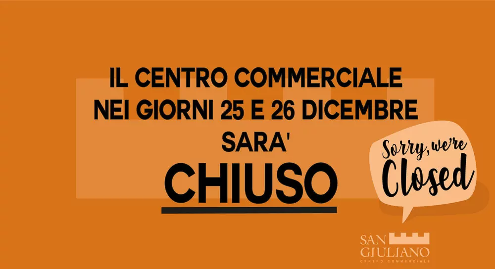 CHIUSURA NATALIZIA