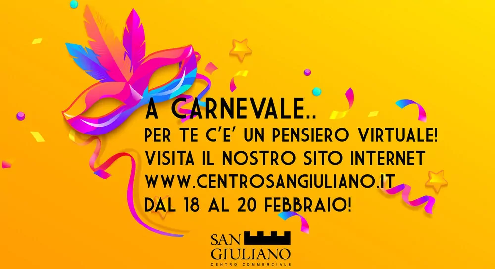 Il nostro Pensiero di Carnevale!