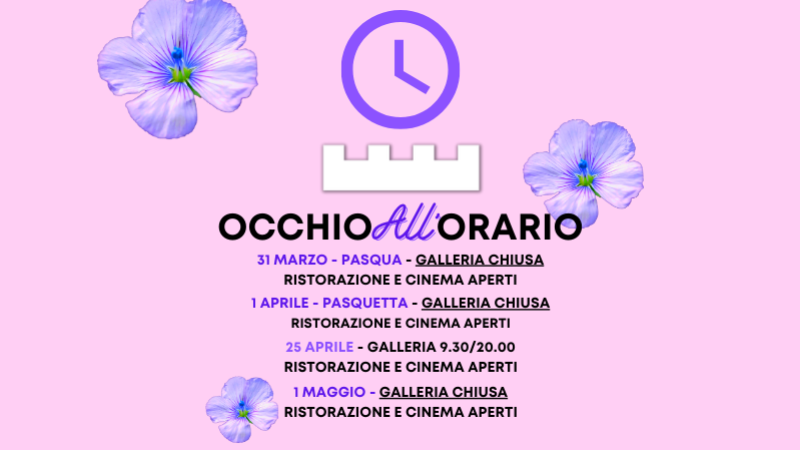 Occhio gli Orari Festivi di Primavera!