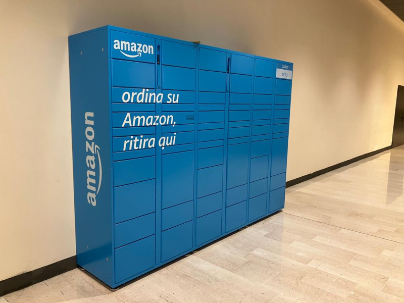 Arriva Otto: il nuovo Locker Amazon al Centro Commerciale San Giuliano