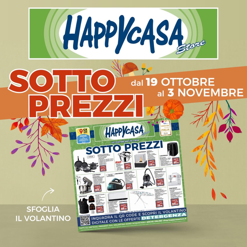 Volantino Happy casa! 