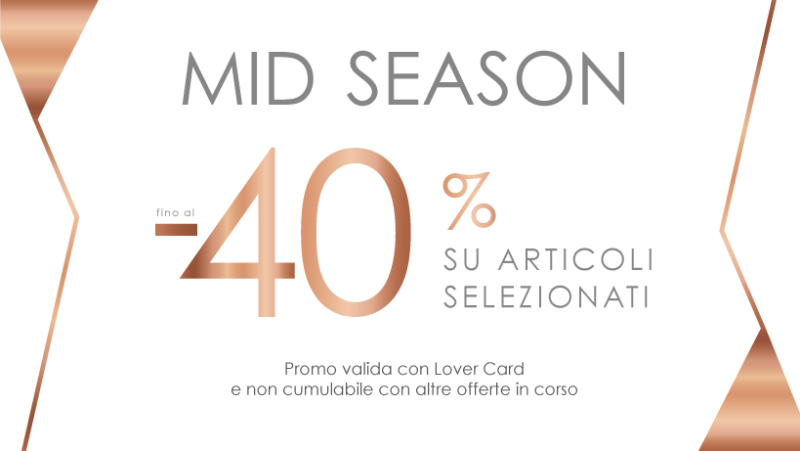 MID SEASON fino al -40% da Camomilla!
